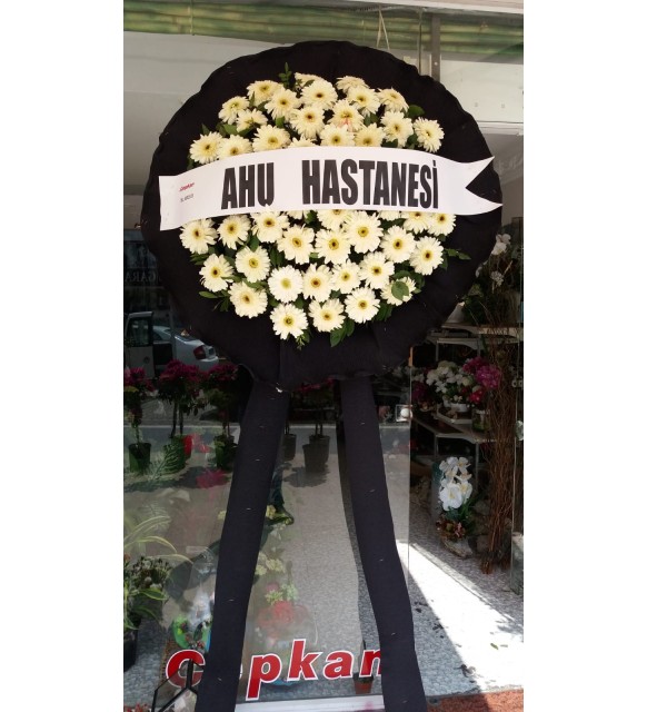 MOR BEYAZ LUSİANTUS BUKETİ